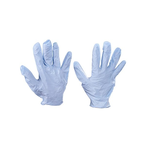 Bsc Preferred 7500, Disposable Gloves, 4 mil Palm, Nitrile, Powder-Free, M, 100 PK, Blue BUY00441317 - main